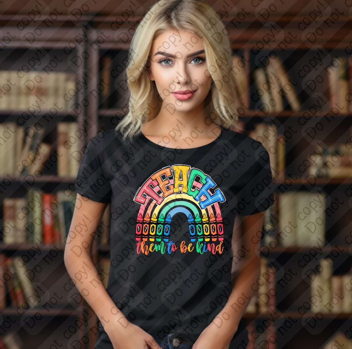 08-180 Teach them to be kind tee