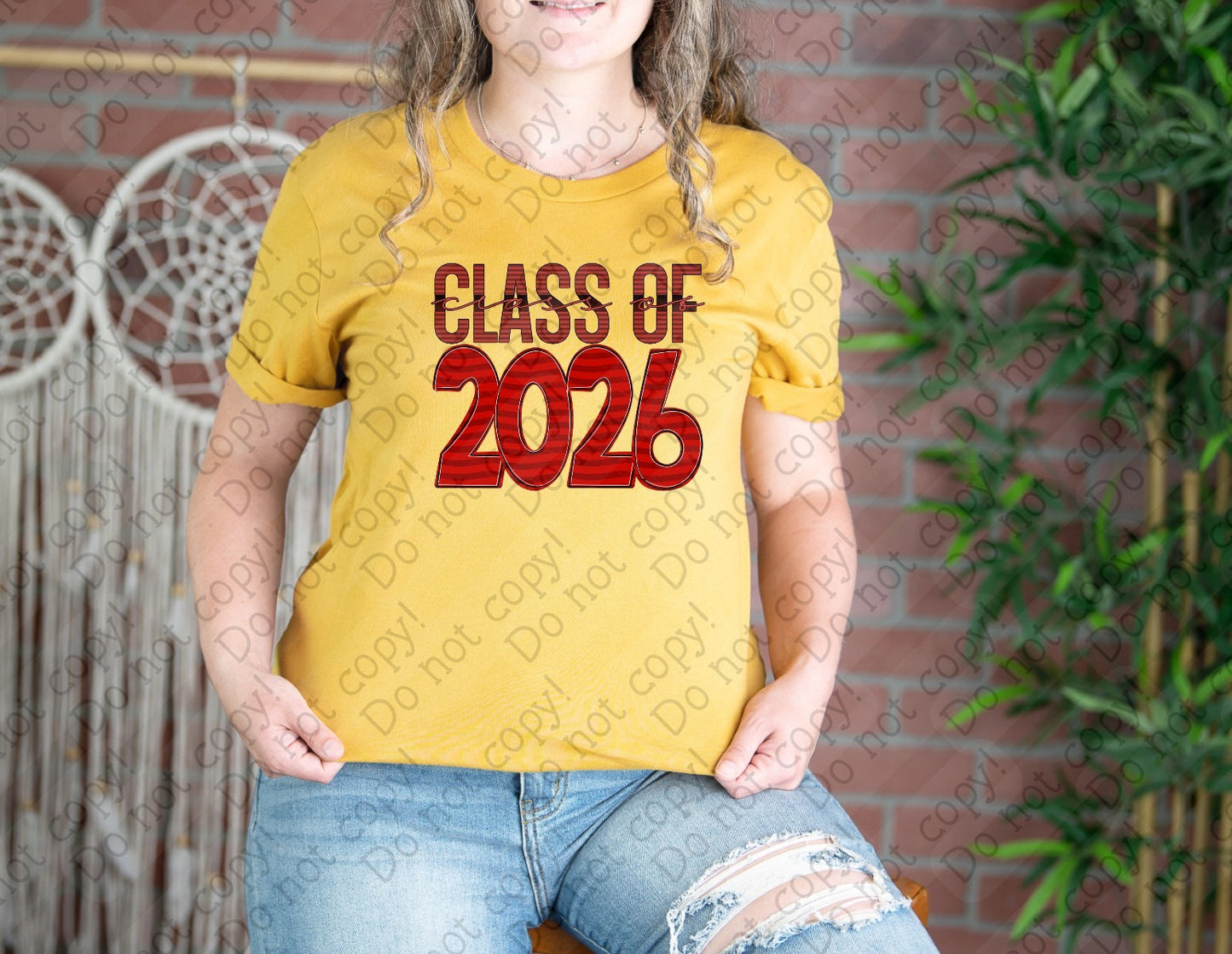 08-192 Class of 2026 (Choose Color 1 of 2) tee