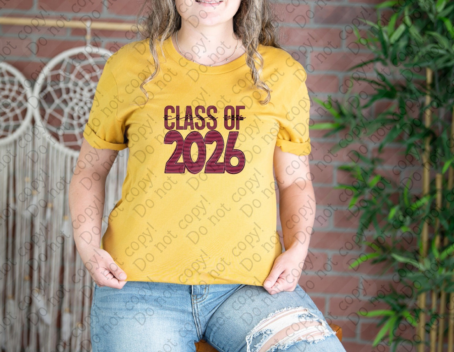 08-192 Class of 2026 tee (Choose Color 2 of 2)