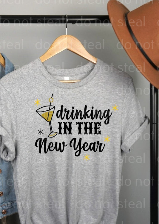 01-02 Drinking In The New Year Completed Tee