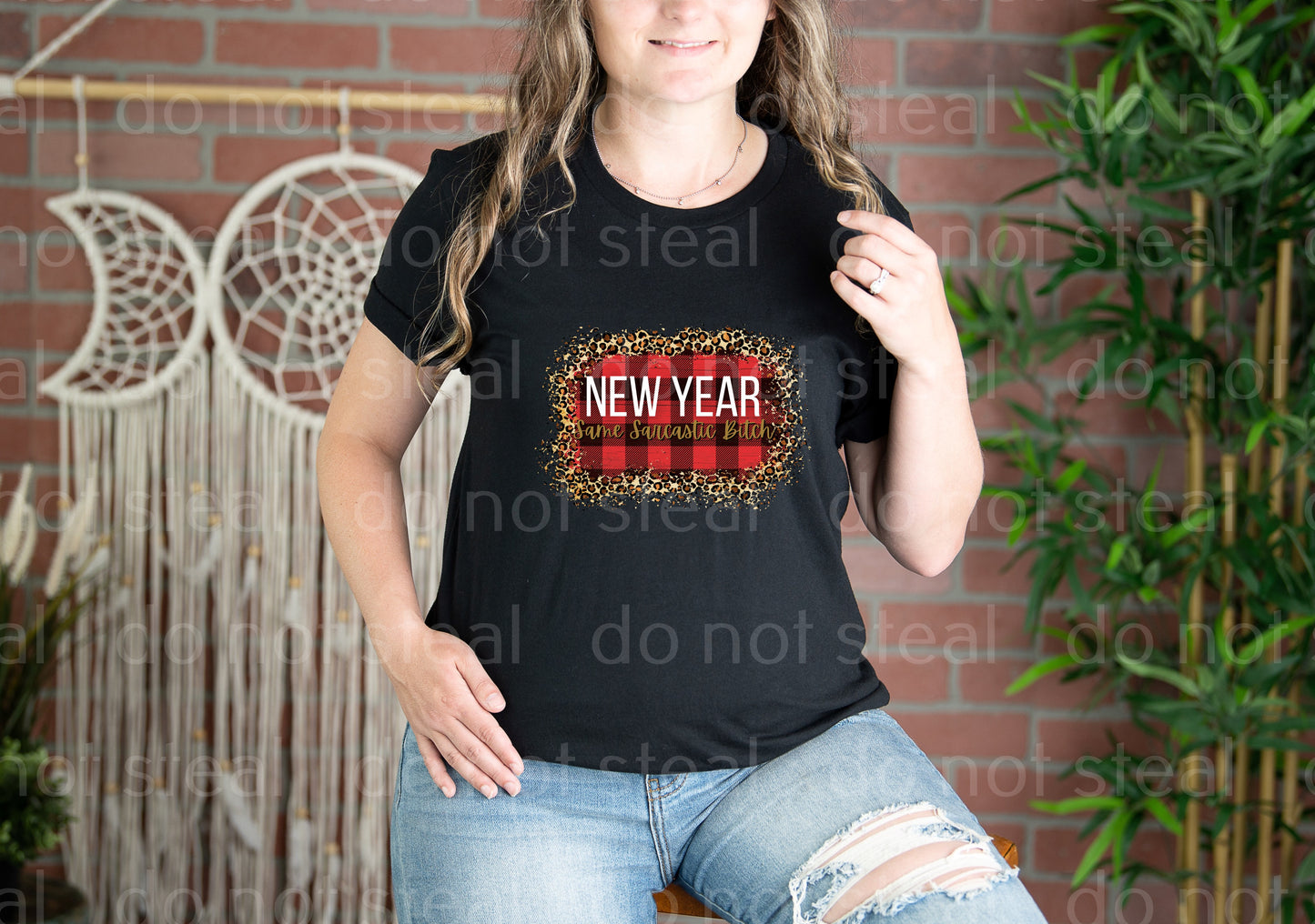 01-25  New Year, Same Sarcastic Bitch Tee