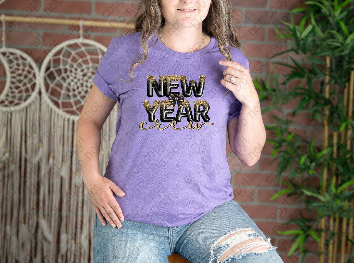 01-48 A Feminine New Year Crew tee