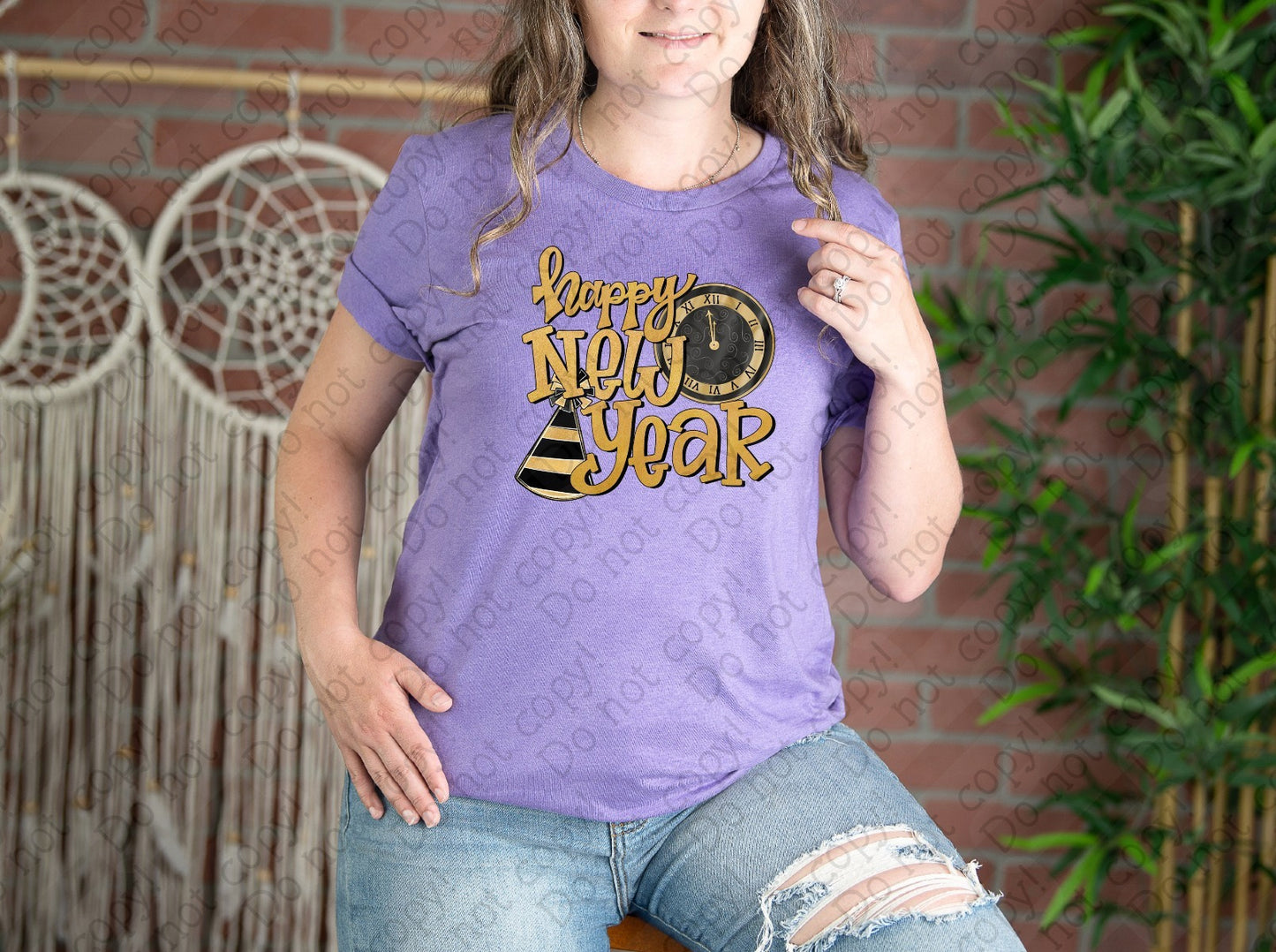 01-49 Happy New Year tee