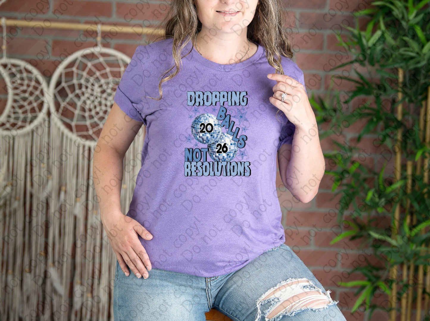 01-50 Dropping Balls, Not Resolutions tee