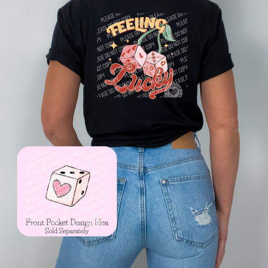 02-397 Feeling Lucky Completed Tee