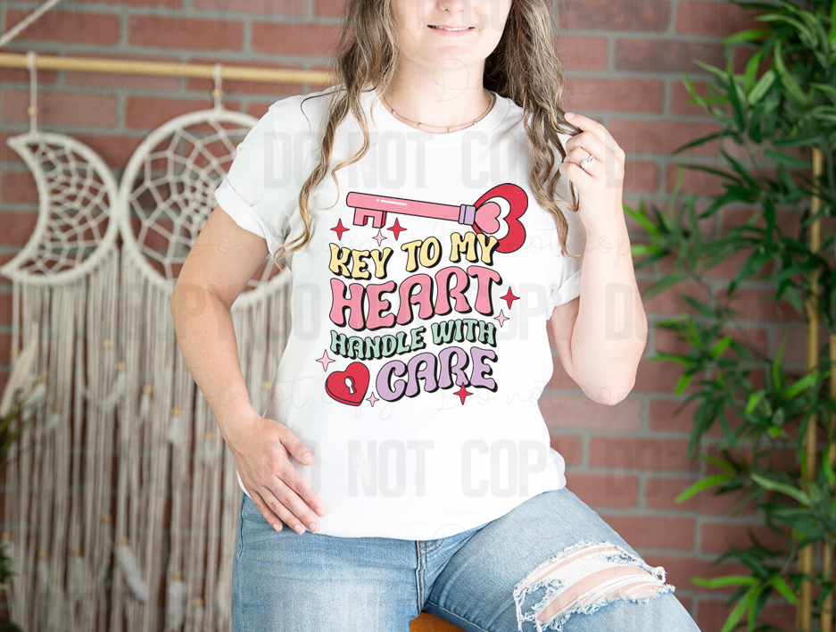 02-39 Key to My Heart tee