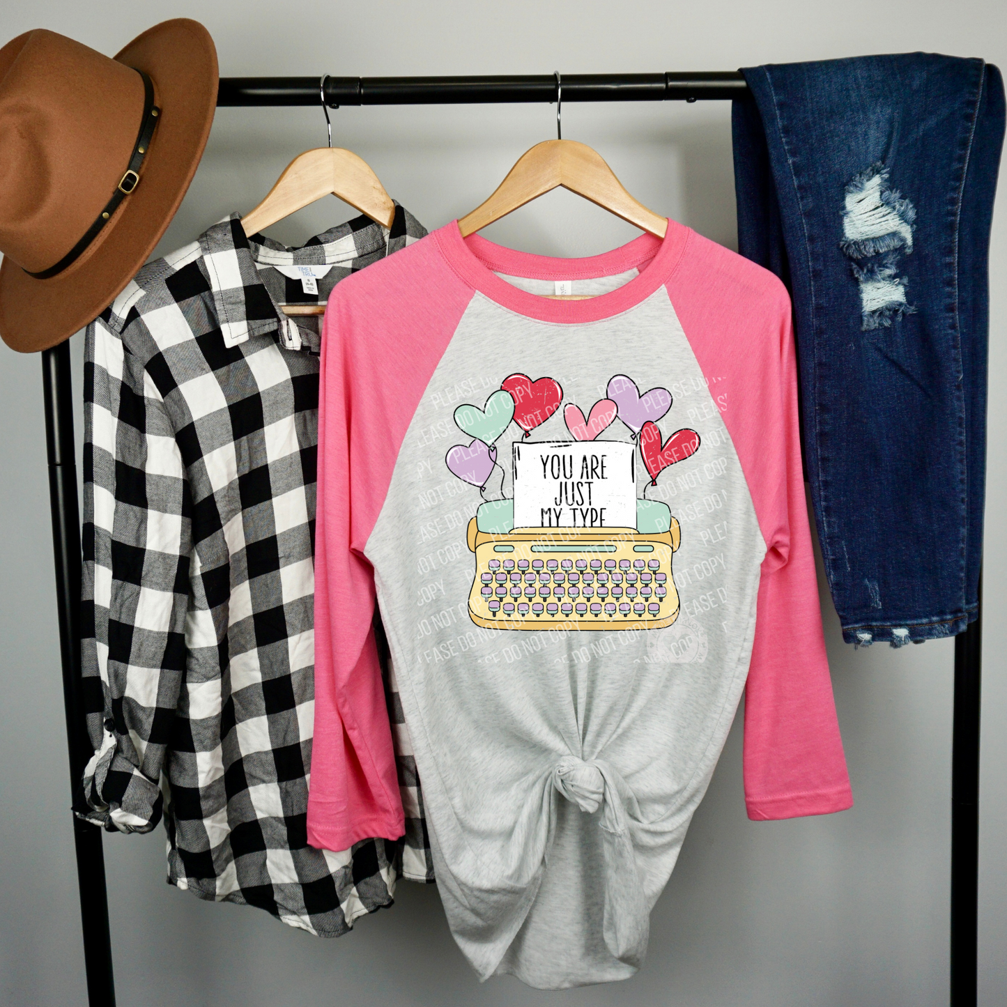 02-404 You Are Just My Type Tee