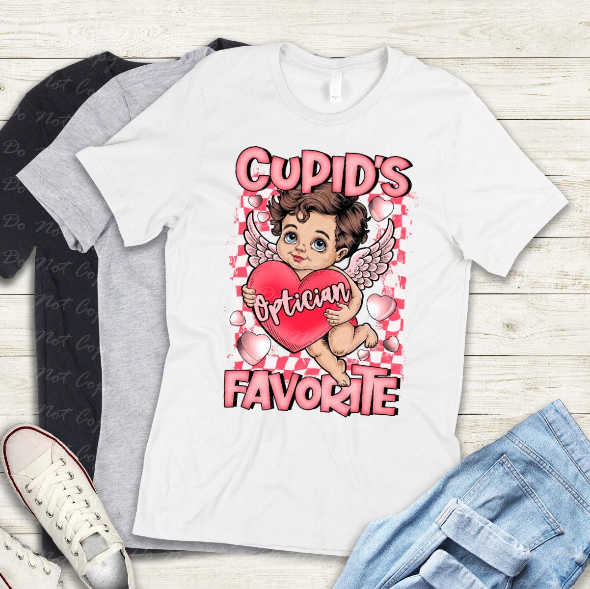 02-422 II Cupid's Favorite Optician tee