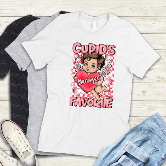 02-422 UU Cupid's Favorite Manager tee