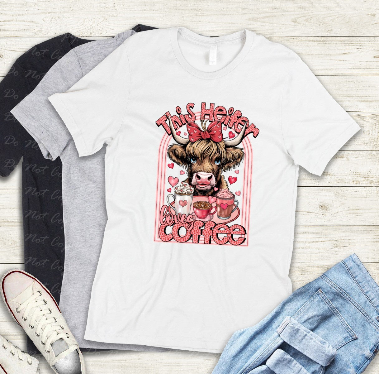 02-428 This Heifer Loves Coffee tee