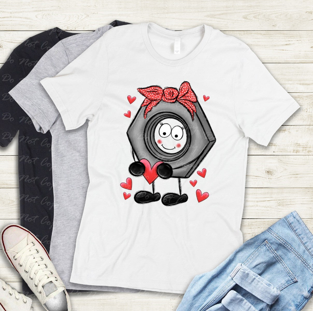 02-437 A Nut tee