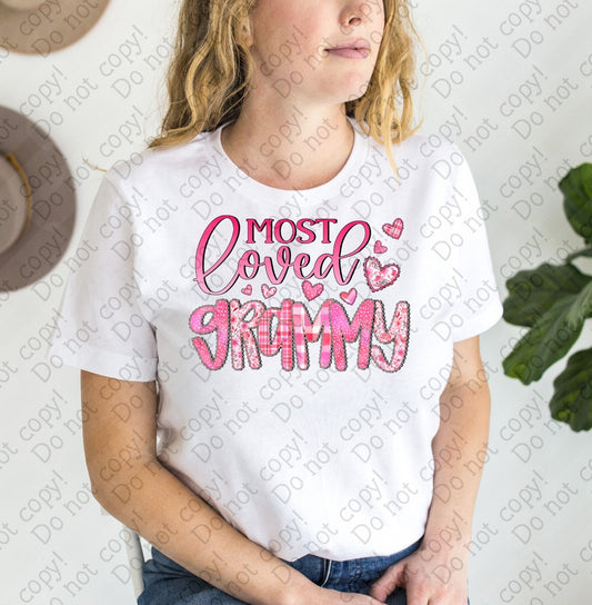 02-447 C Most Loved Grammy tees