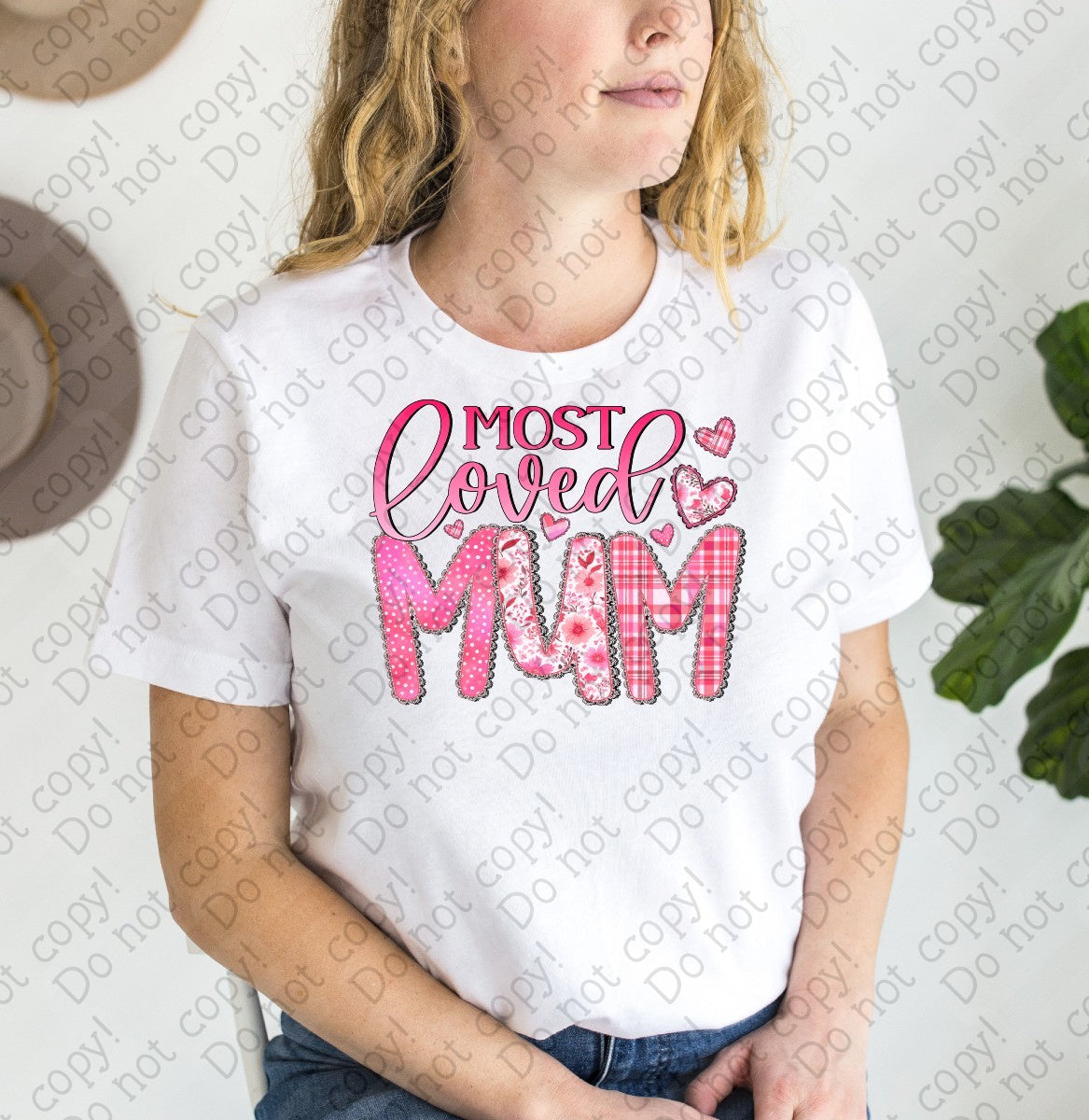 02-447 K Most Loved Mum tees
