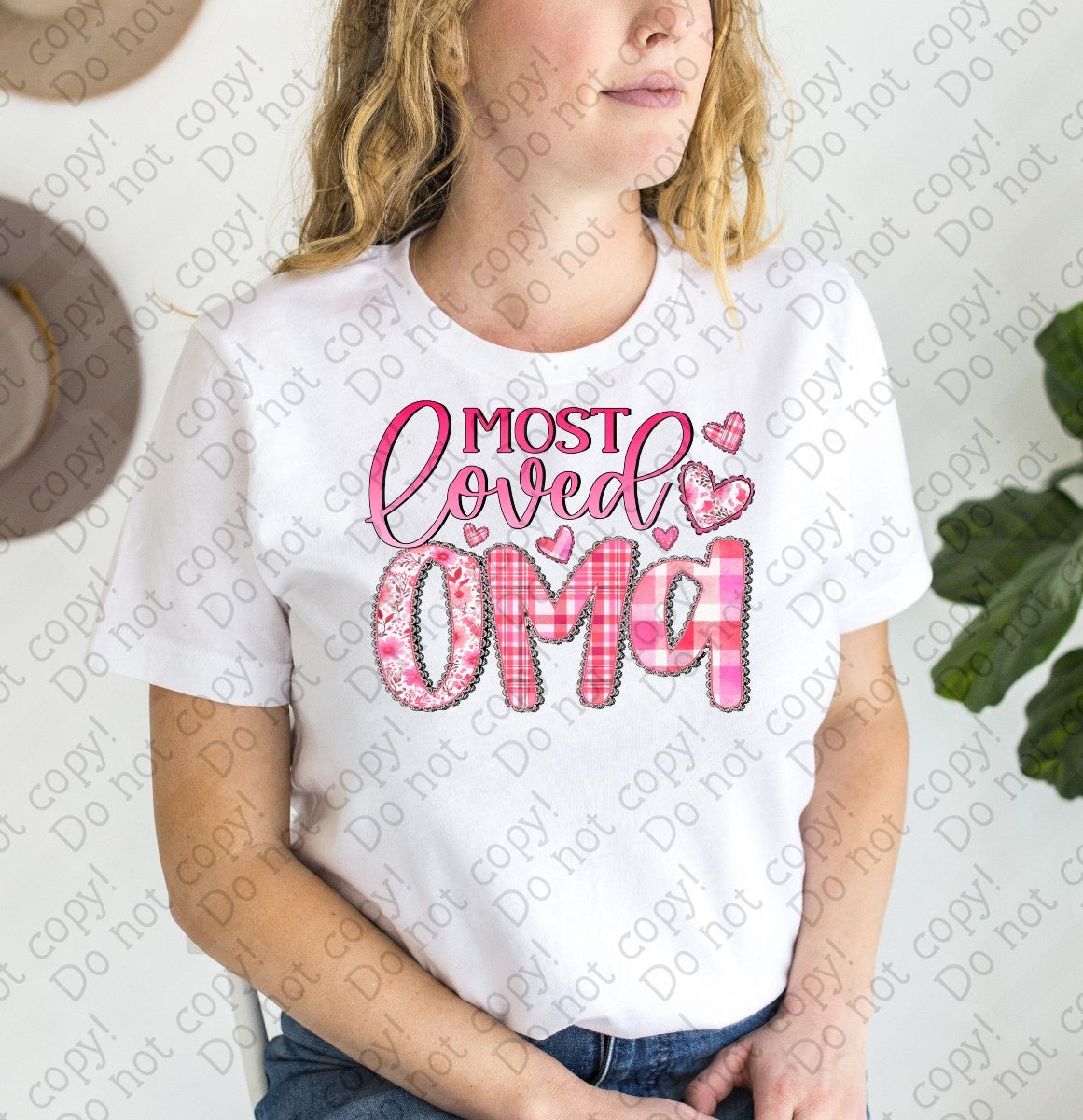 02-447 M Most Loved Oma tees