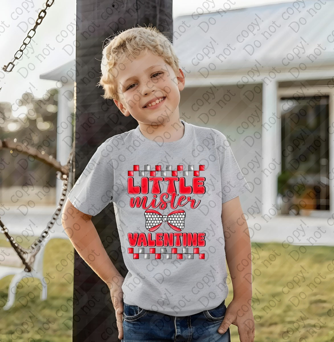 02-451 B Little Mister Valentine tees