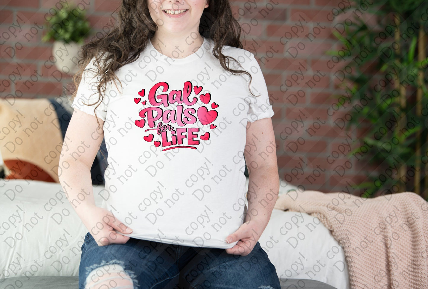 02-463 Gal Pals for Life tee