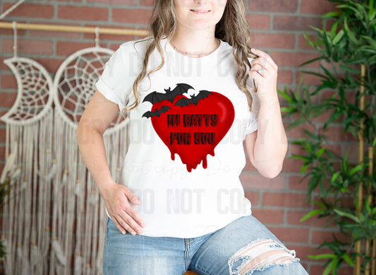 02-46 I'm Batty for you tee