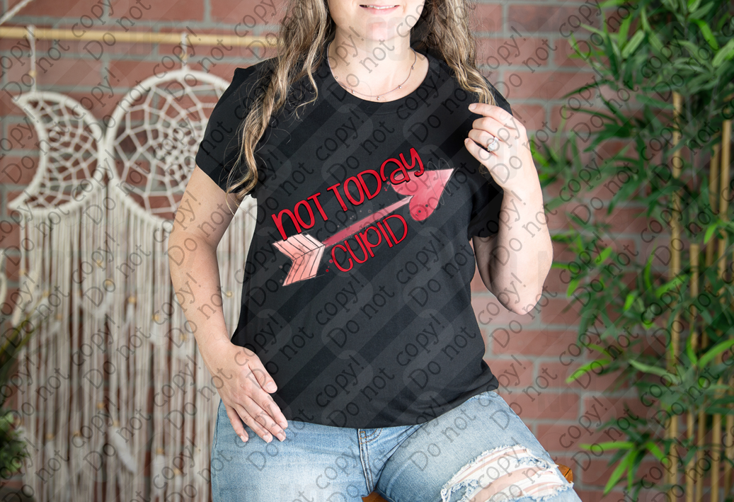 02-477 Not Today Cupid Tee