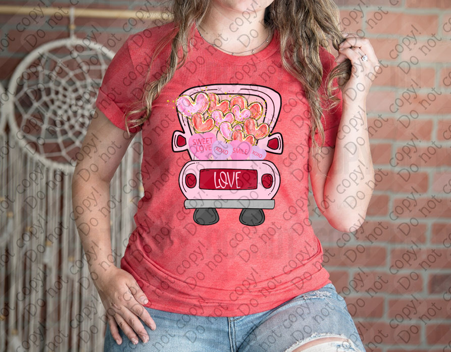 02-479 Love Truck Tee