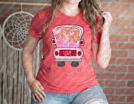 02-479 Love Truck Tee