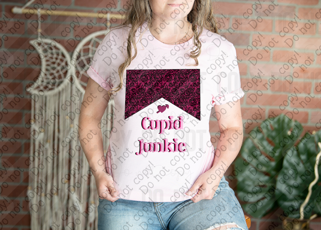 02-486 Cupid Junkie Tee