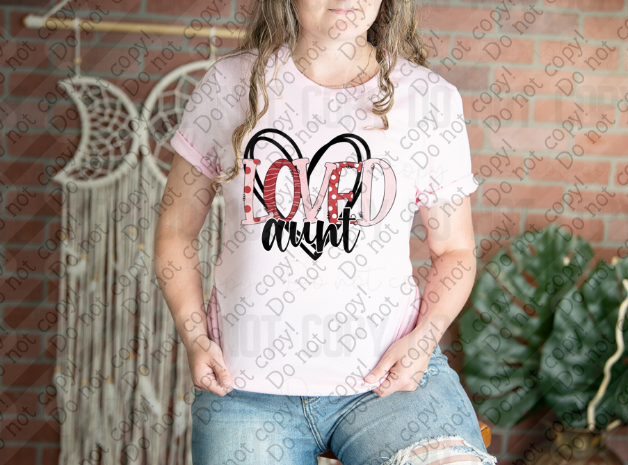 02-490 Loved Aunt Tee
