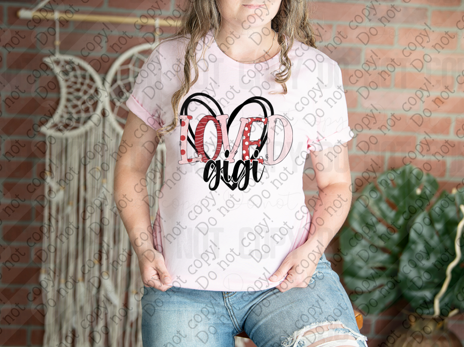02-492 Loved Gigi Tee