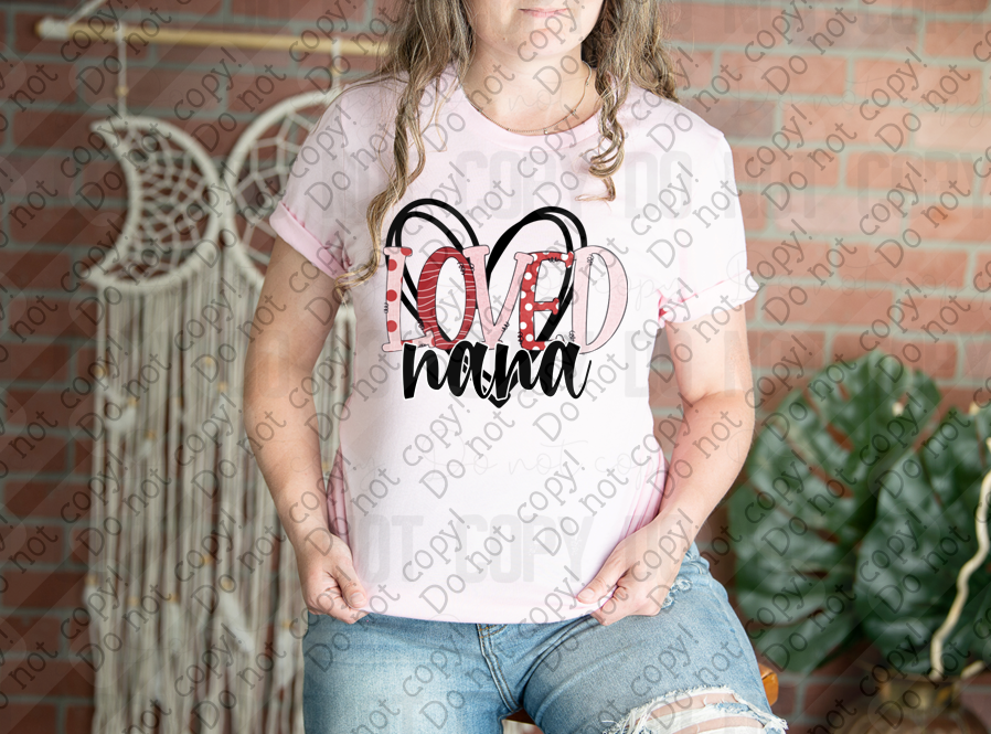 02-493 Loved Nana Tee