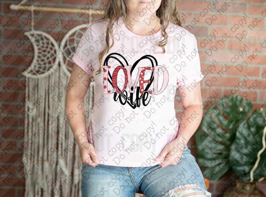02-496 Loved Wife Tee