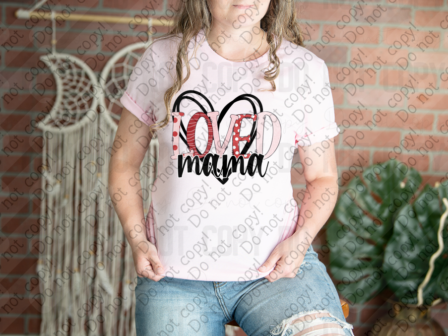 02-499 Loved Mama Tee