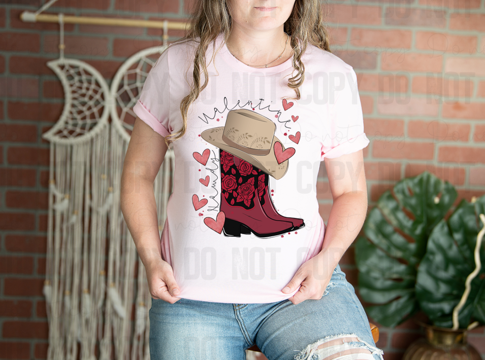 02-68 Howdy Valentine tee