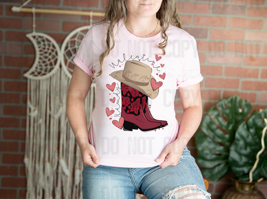 02-68 Howdy Valentine tee