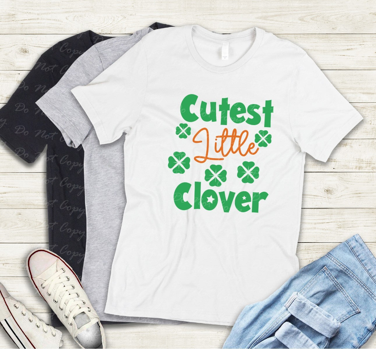 03-102 Cutest Little Clover tee