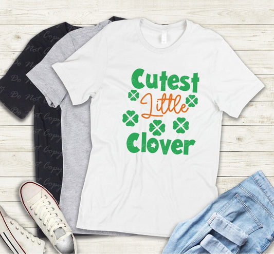 03-102 Cutest Little Clover tee