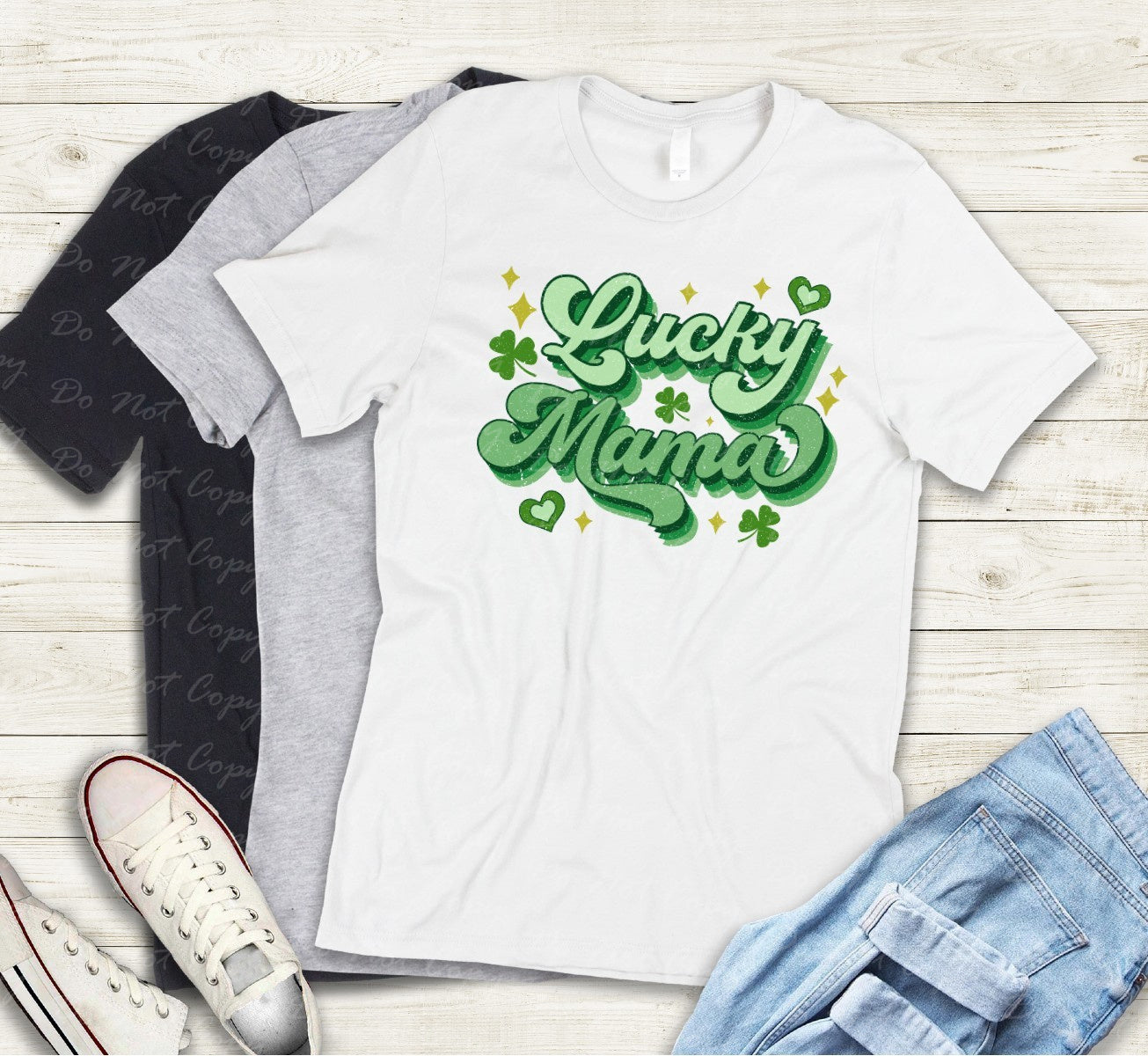 03-114 Lucky Mama tee