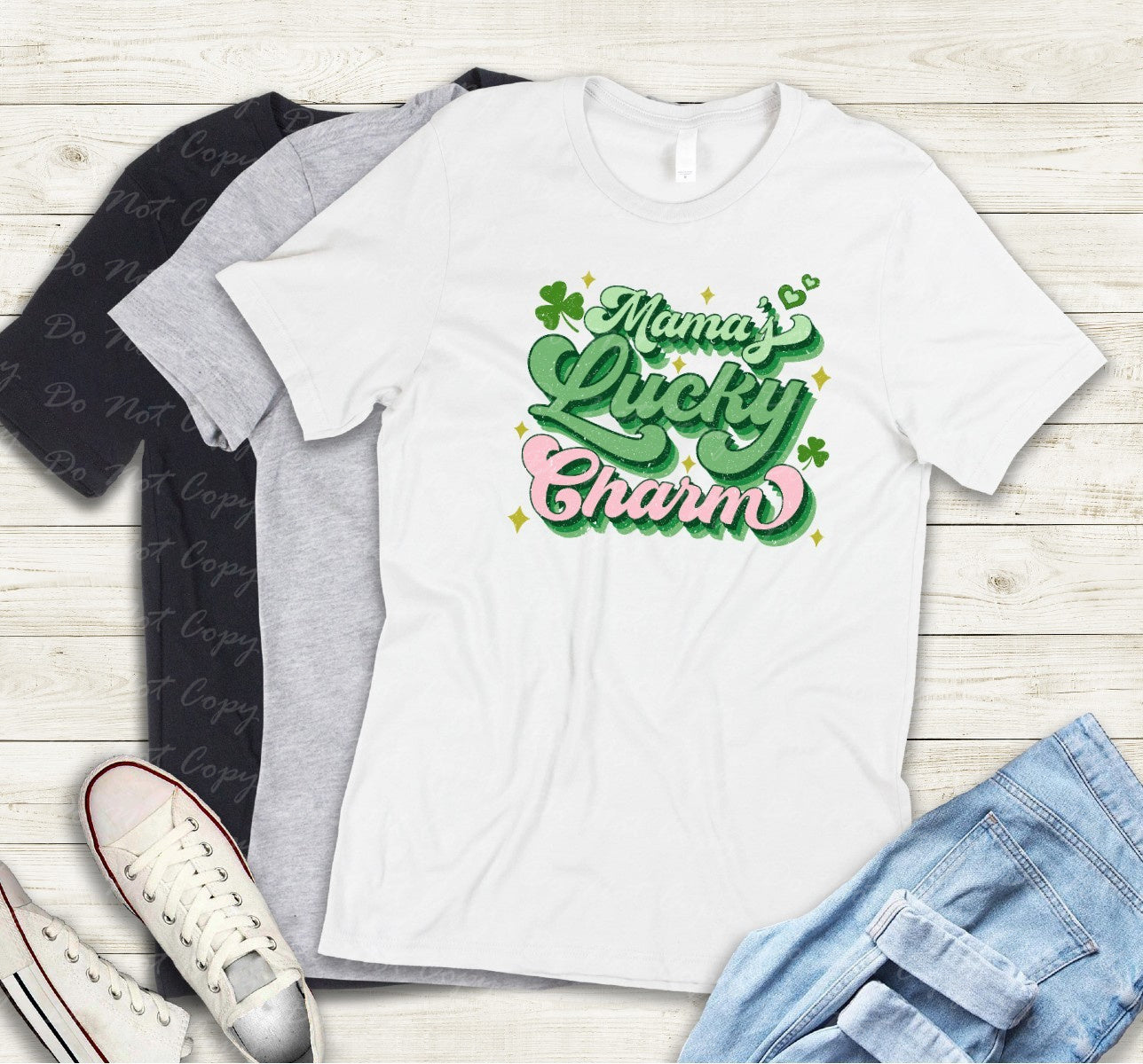03-117 Mama's Lucky Charm tee