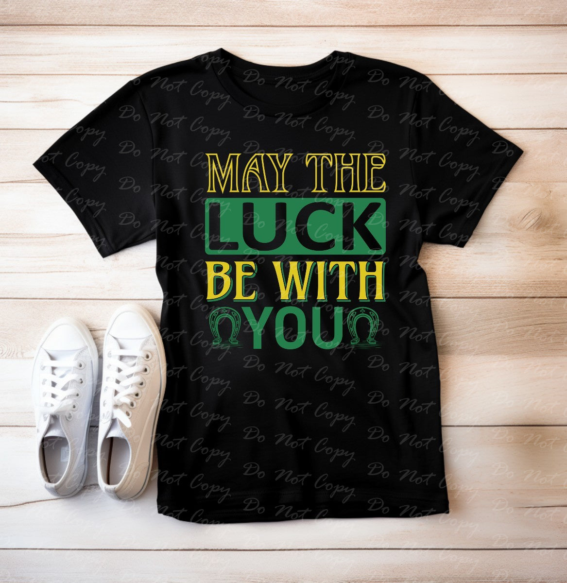 03-136 May The Luck be with You tee