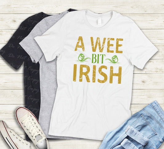 03-139 A Wee Bit Irish tee