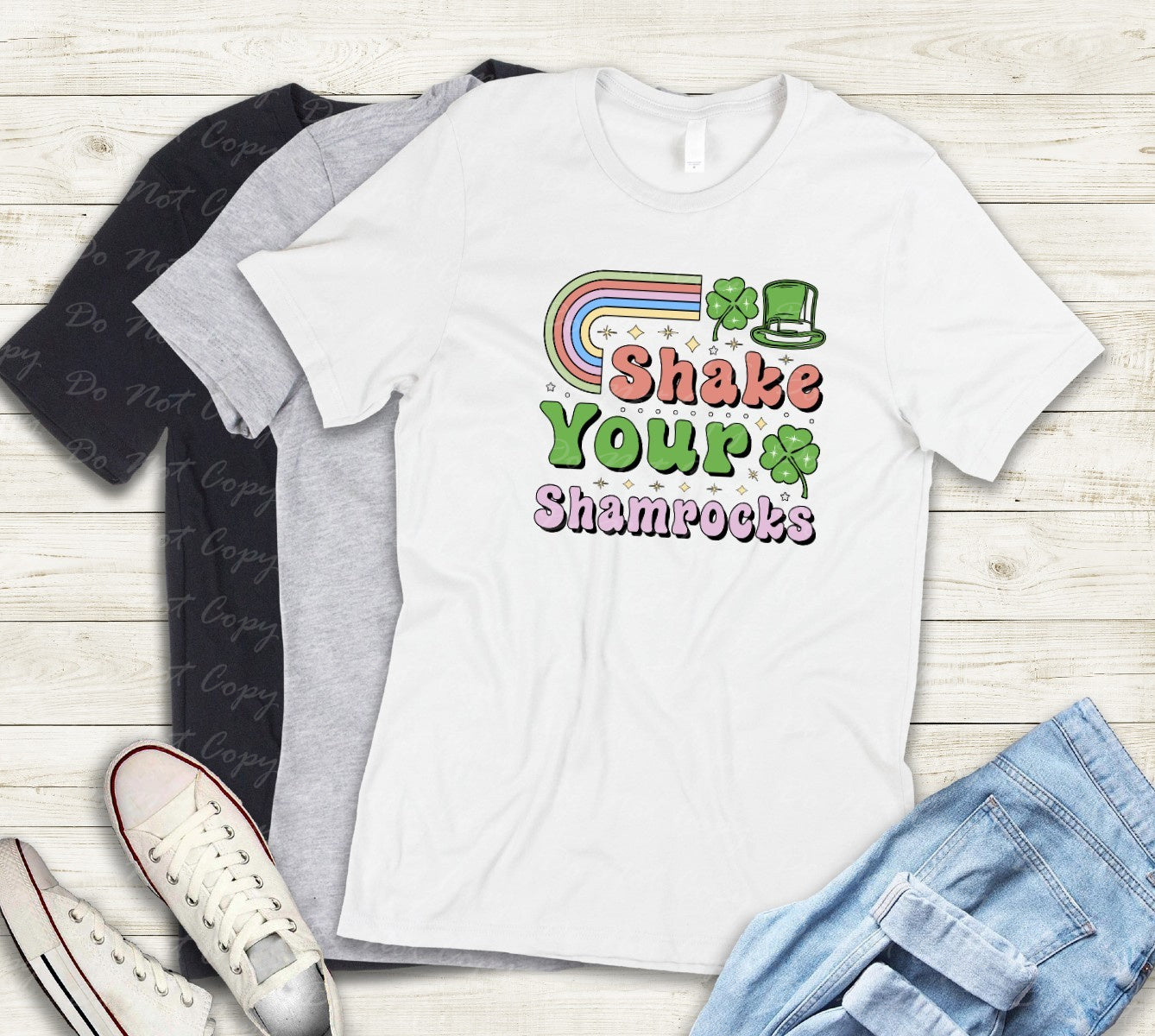 03-140 Shake your Shamrocks tee