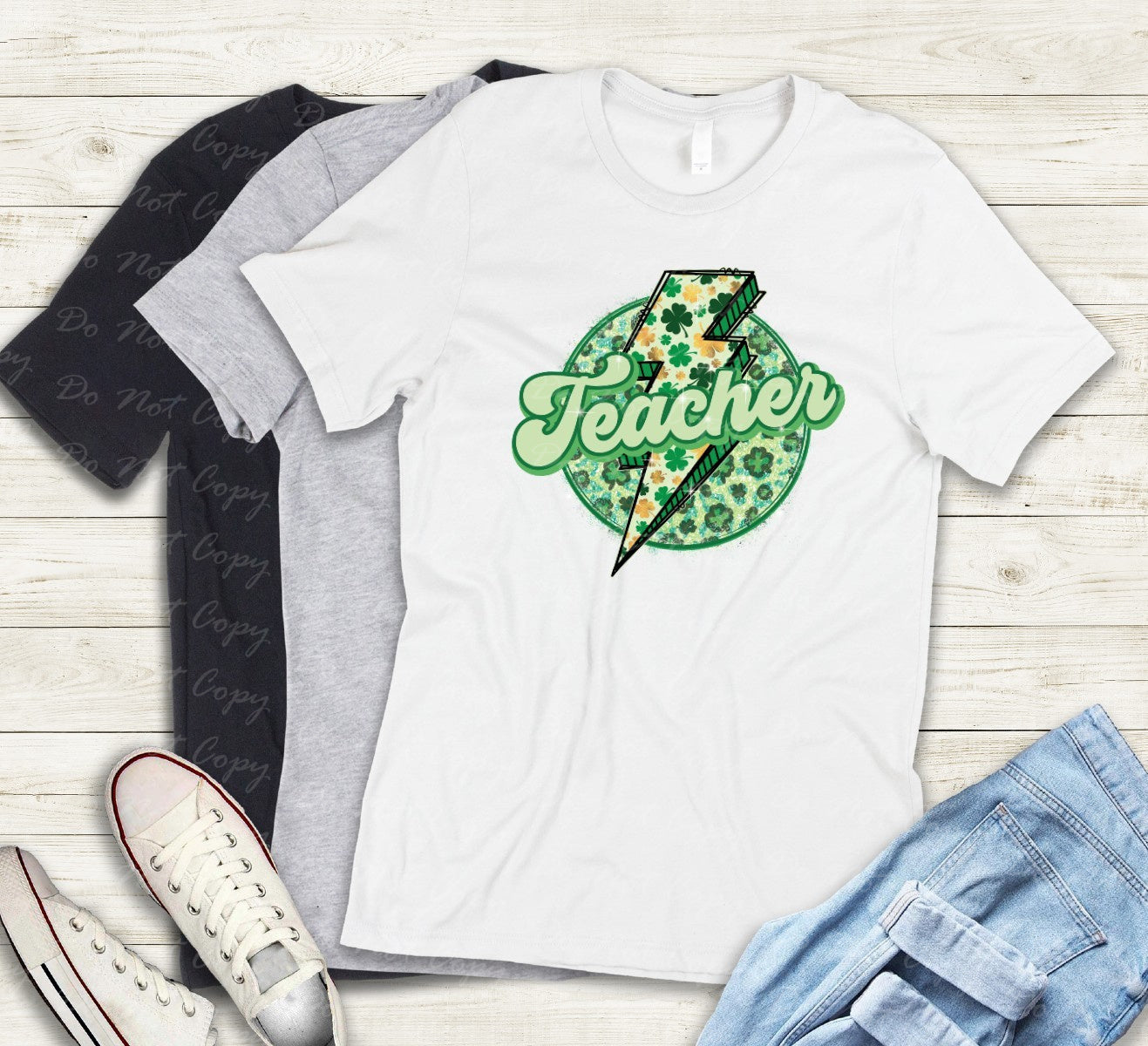 03-141 Teacher St. Patrick's tee