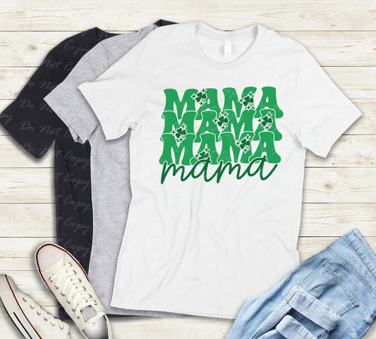 03-143 Mama St. Patrick's Day tee