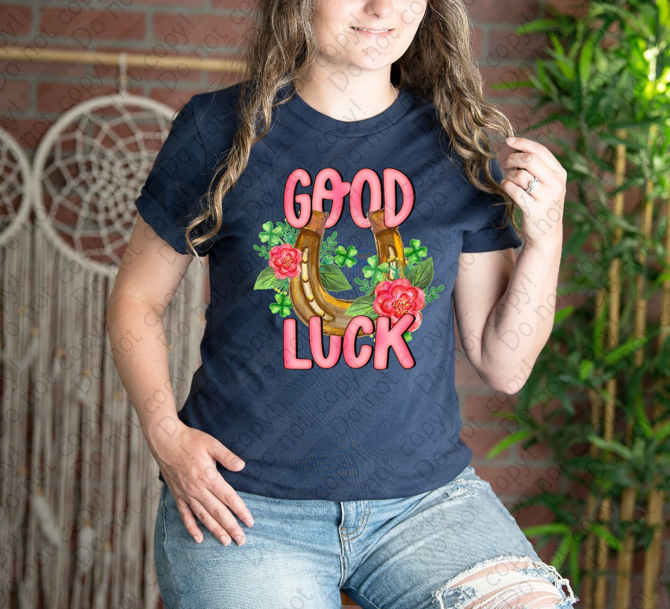 03-158 Good Luck tee