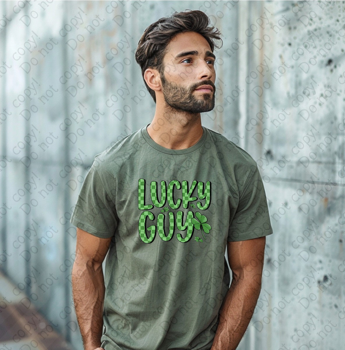 03-168 Lucky Guy tee