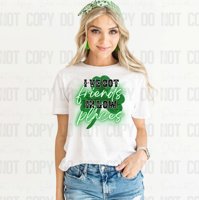 03-169 I've Got Friends in Low Places tee