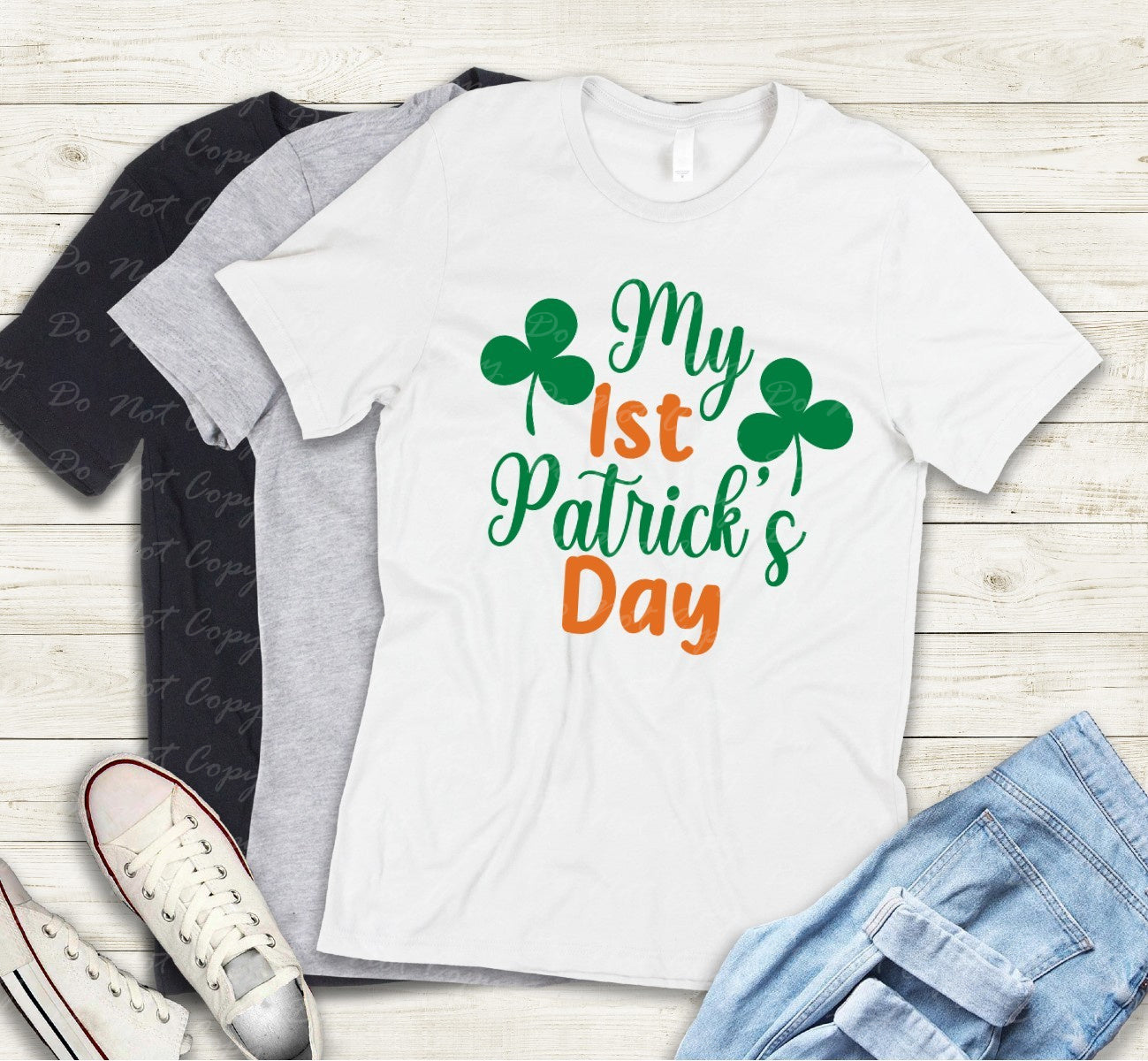 03-88 My 1st Patrick's Day tee