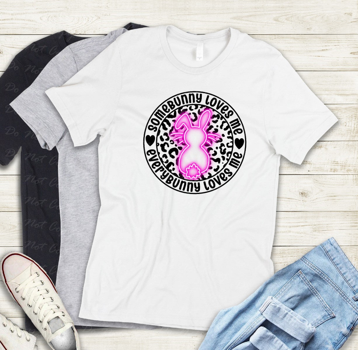 04-05 Pink Bunny Tee