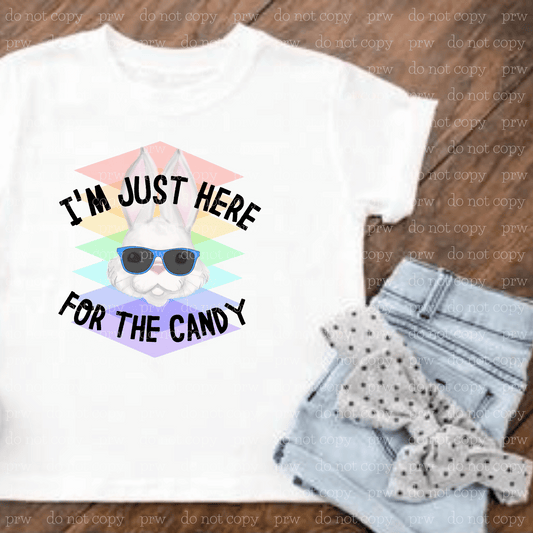 04-10 Just Here For The Candy Completed Tee