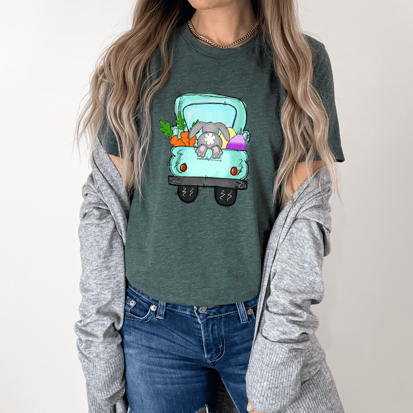 04-18 Vintage Easter Truck Tee