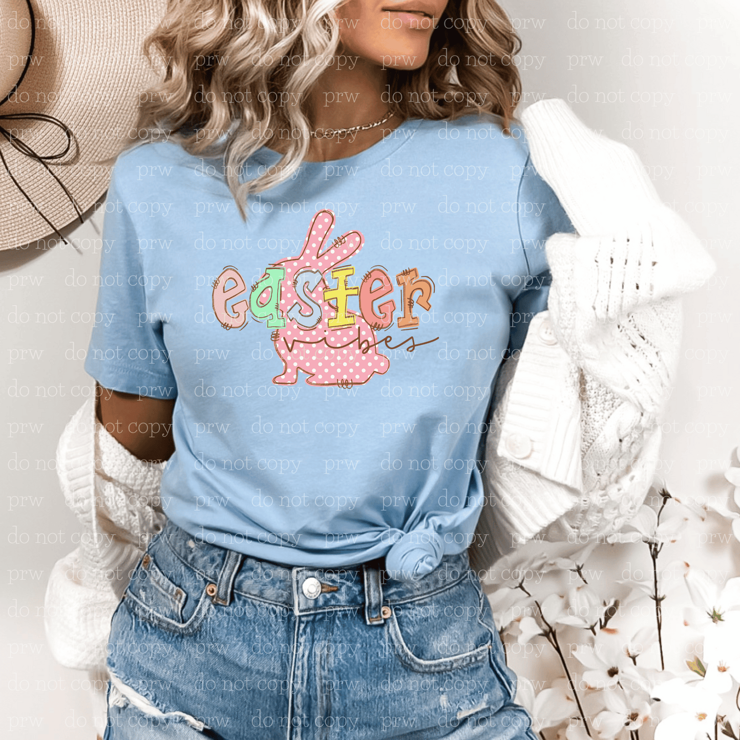 04-19 Easter Vibes Completed Tee