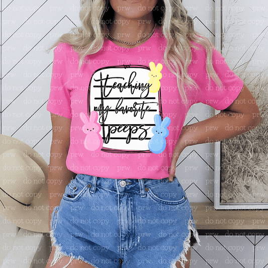 04-20 Teaching My Favorite Peeps Completed Tee